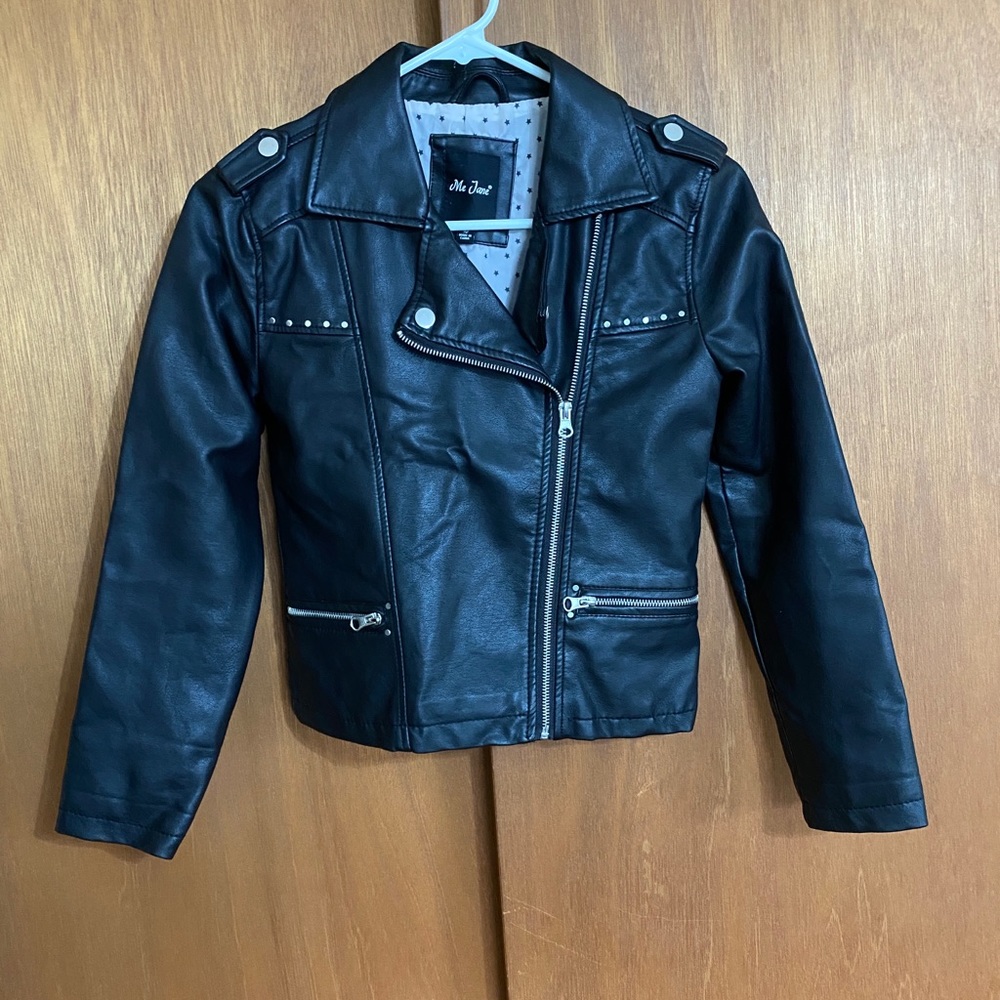 Me Jane Girls Moto Jacket Size 10